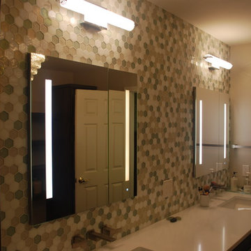 Contemporary Chagrin Falls Bathroom Remodel