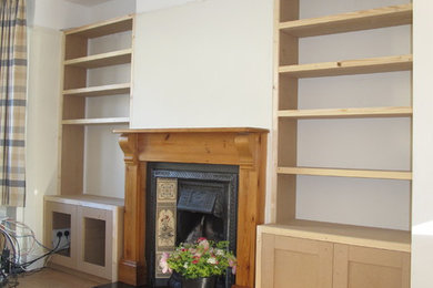 Inspiration for a modern living room in Other.