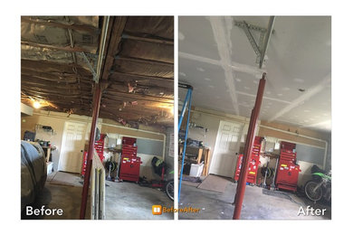 Drywall in garage