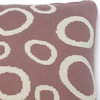 Kyle Dusty Rose Throw Pillow