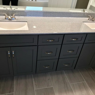 New Construction Kewanee IL MSI Quartz Koch & Dura Supreme Painted Cabinets