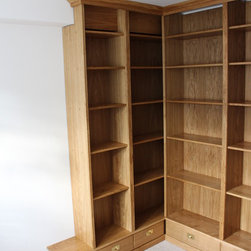 Library in solid English Oak - Products
