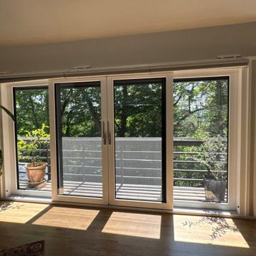 New lift and slide patio door - great way to expand your indoor space