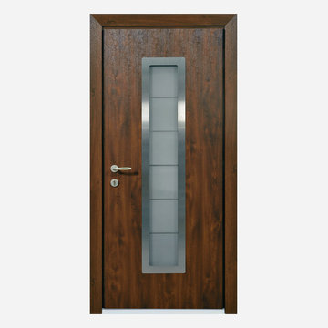 North Entry Door - Exterior Side