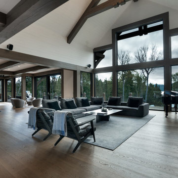 Timber frame - St-Donat