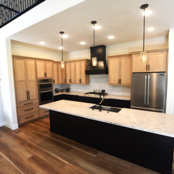John and Karen Locke kitchen Before and After