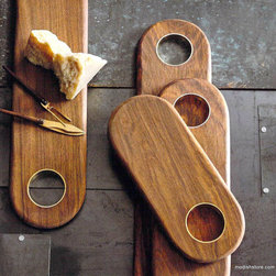 Roost Rosewood & Brass Inlay Serving Boards - Set/4Roost Rosewood & Brass Inlay - Kitchen Products