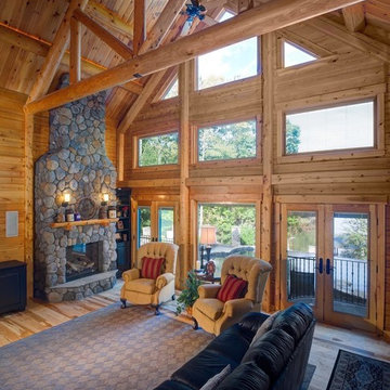 Big Twig Homes Katahdin cedar log home