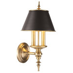 Hudson Valley Lighting - Hudson Valley Cheshire 2 Light Wall Sconce, Aged Brass - We suspend the Cheshire collection's Regency design from imperial scepters of solid cast metal. Smooth candlestick colonnades form a classical counterpoint to the fixtures' extravagant details.