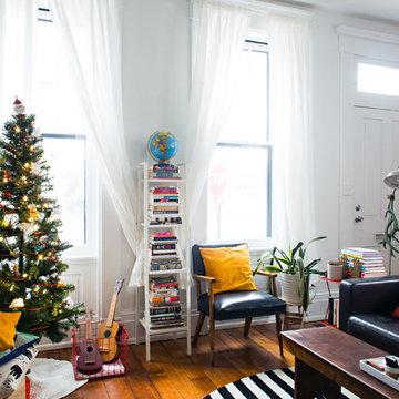 My Houzz: Bright and Playful Colors in a Kentucky Family Home