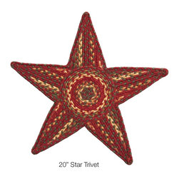 Cider Barn Jute Braided Star Trivet - Trivets