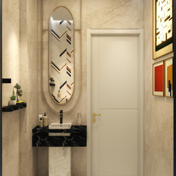 Stlit Floor Powder Toilet