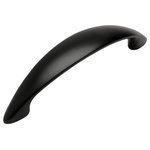 Cosmas - Cosmas 6003-96FB Flat Black Cabinet Pull - Manufacturer: Cosmas
