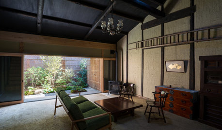 Houzzツアー：左官壁や床に歴史が漂う、京都の町家再生プロジェクト