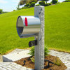 Spira PostBox Stainless Steel Mailbox, Stainless Steel, Large