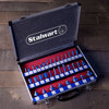 Router Bit Set With 1/4 Shank and Aluminum Case, 35-Piece Set By Stalwart