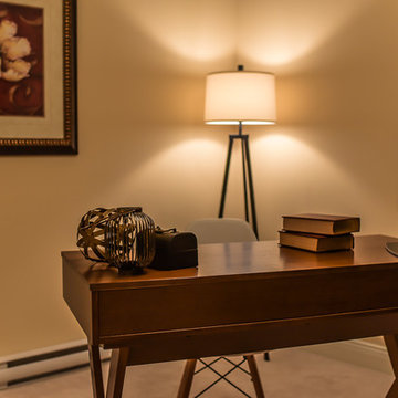 Vacant Home Staging - Decorated to Sell - Home Office After