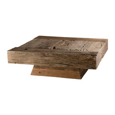 Mathis Raw Wood Coffee Table