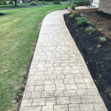 Stamped Concrete Custom Driveway in Garnet Valley, PA