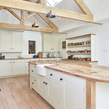 Oak framed kitchen extension