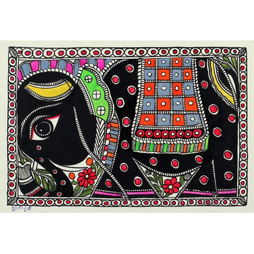 Royal Mount Madhubani Painting