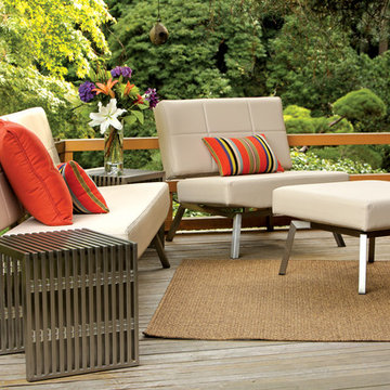 Modern Outdoor Side Table
