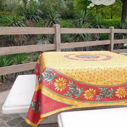 Outdoor dining - Tablecloths