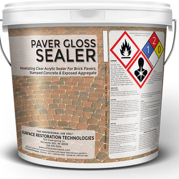 Wet Look Paver Sealer | Glossy Paver Sealer | Clear Acrylic Sealer For Pavers