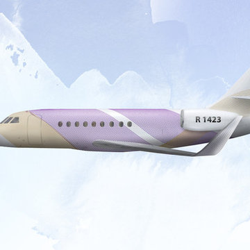 FALCON 2000 Private Aircraft Interior