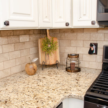 Black and White Buffalo Check - Kitchen Remodel