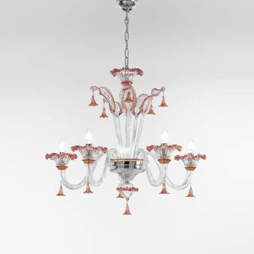 Chandeliers Venetian glass