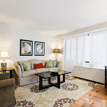 NYC Living/Family/Den Rooms by Designed to Appeal