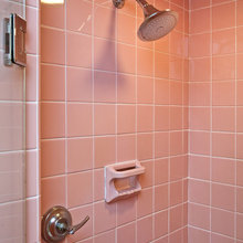 Pink Tile Bathroom