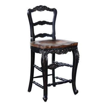 french country counter stools with rush seats