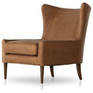 Marlow Wing Chair, Palermo Cognac