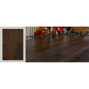 East West Furniture Sango Premier 1/2 x 7" Hardwood Flooring in Special Walnut