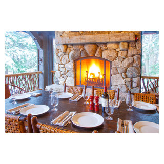 New Hampshire Snow and Lake Lodge - Rustic - Boston - by MossCreek | Houzz