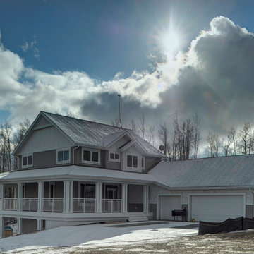 The Foundry Siding - Weathered Cedar Shake Siding