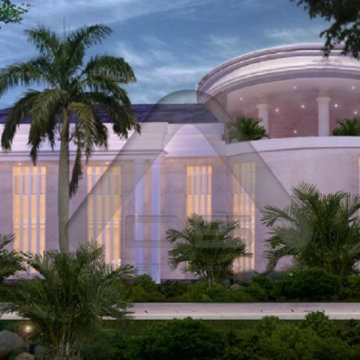 Le Chateau d'O residence commences construction in Kampala, Uganda.