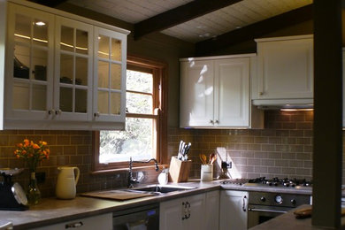 Traditional kitchen in Melbourne.