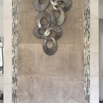 Modern Industrial Fireplace Design