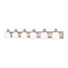 Springfield 6-Light Bath Vanity, Brushed Nickel