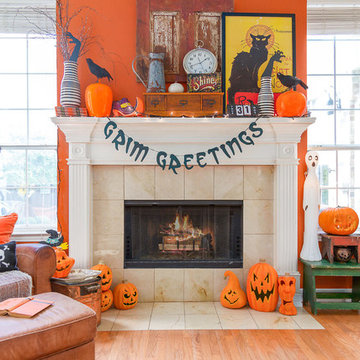 Vintage Halloween House