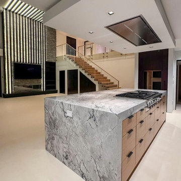Project #126 | Contemporary Staircases with Integrated LEDs & Glass Railing