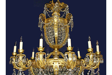 Grand-Style Classical Revival Chandelier