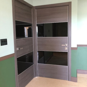 Indigo Doors - building at Ramrod Keys with Titanium Gray Chestnut Doors