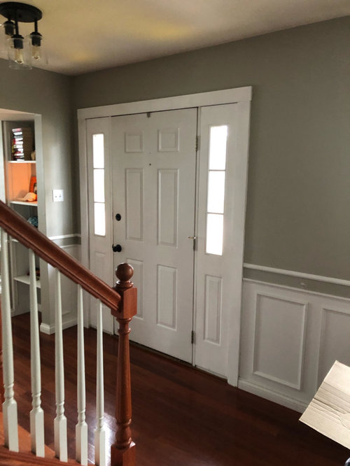 Entryway in Built Ins