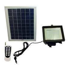 Remote Control Outdoor Lights Houzz Solar Goes Green Smd Led Flood Light With Remote Control And Timer Outdoor