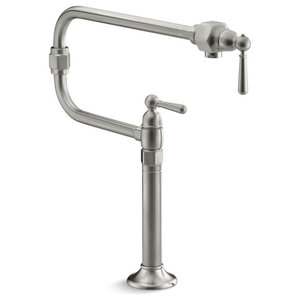 Kohler K 6227 Karbon Articulating Two Hole Deck Mount Modern