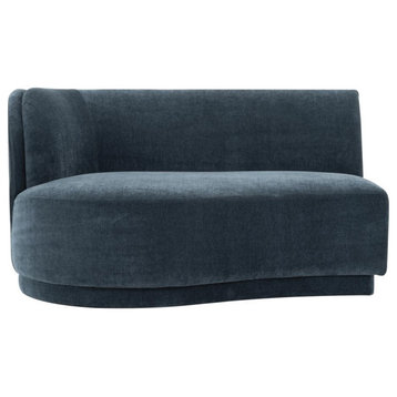 Yoon Chaise Left Nightshade Blue